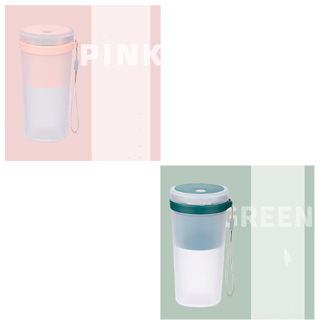 Rechargeable portable blender