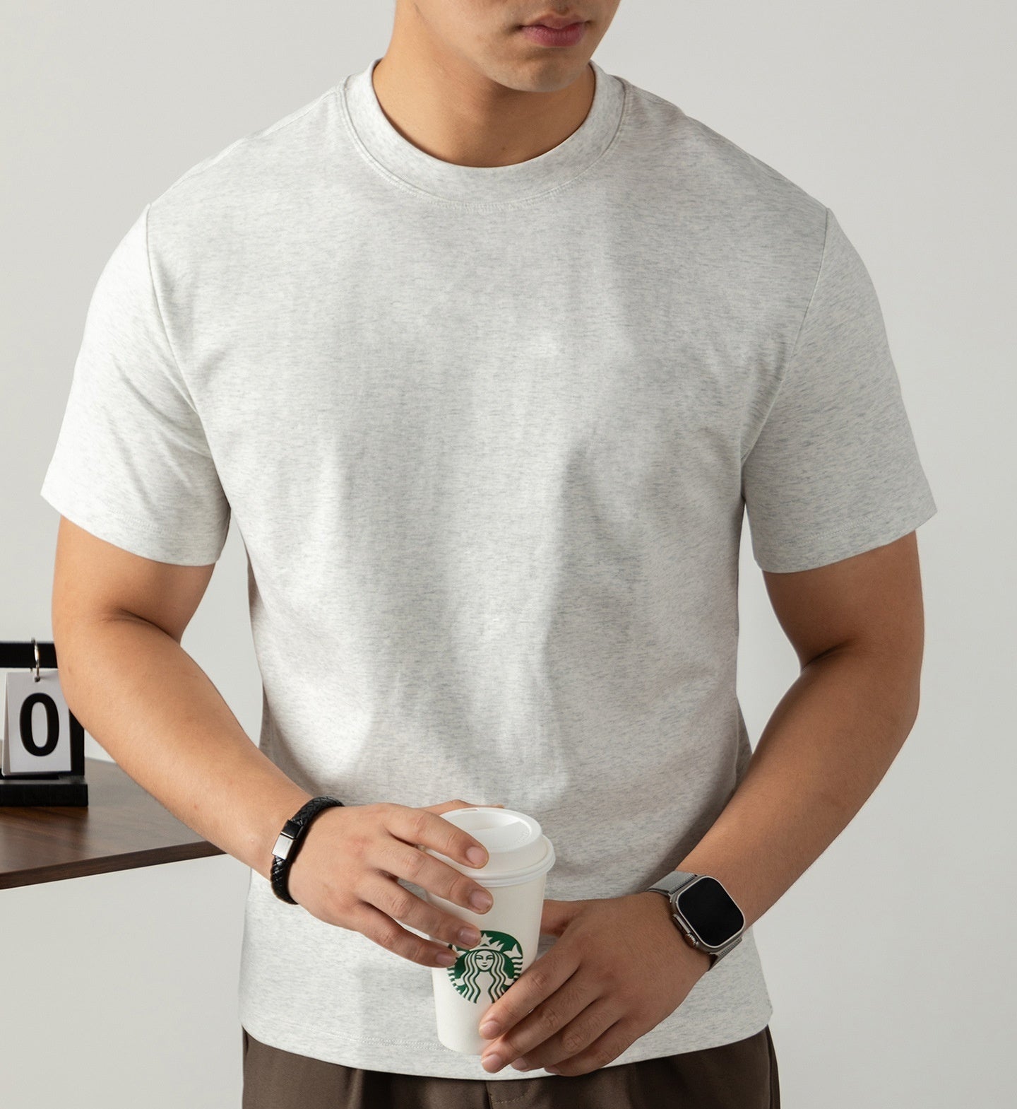 Men's Cotton Short-sleeved T-shirt