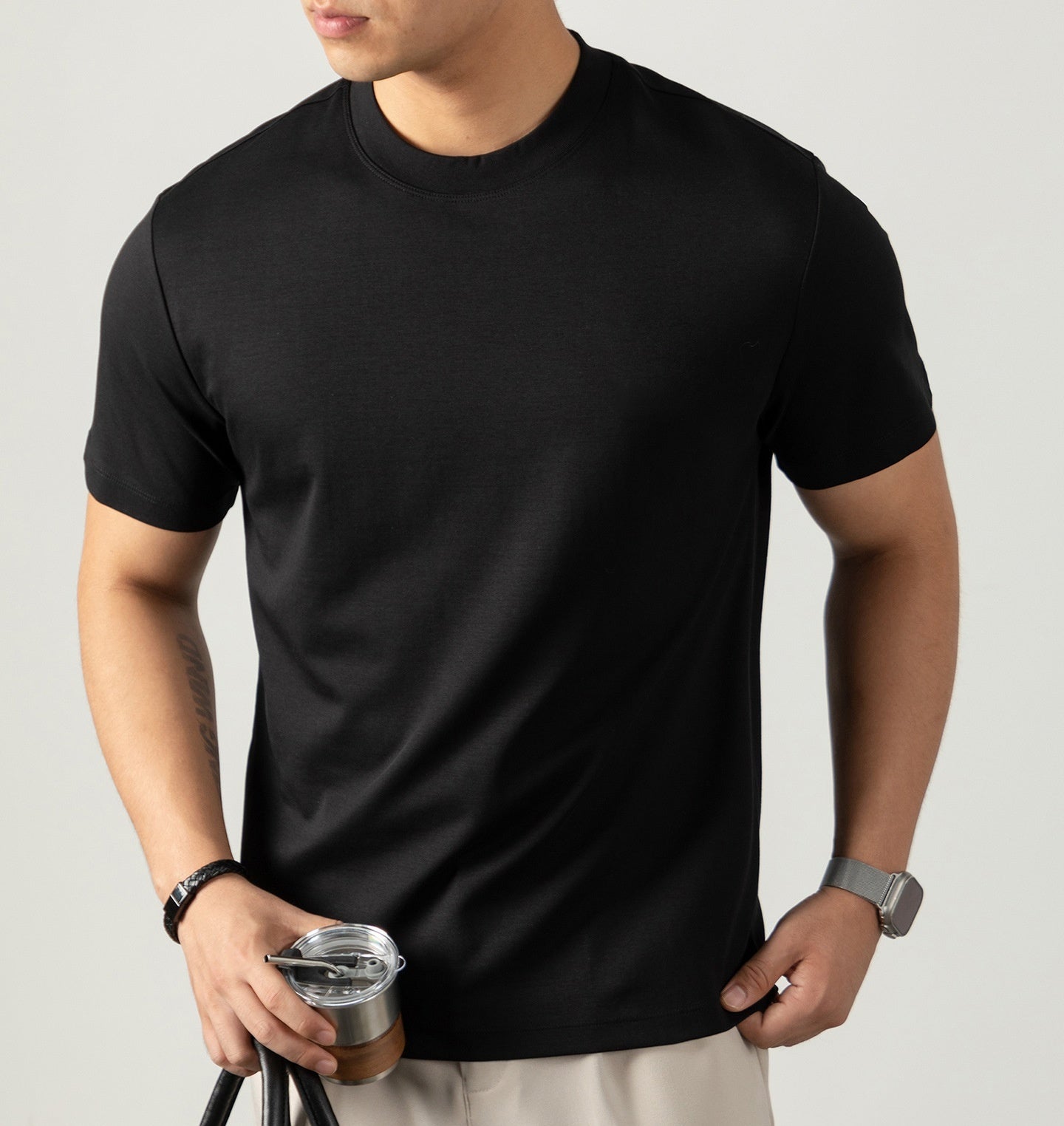 Men's Cotton Short-sleeved T-shirt