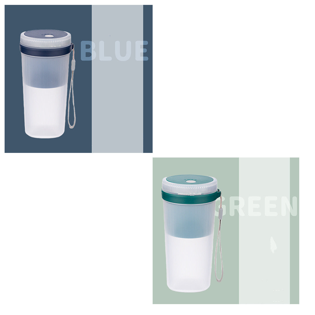 Rechargeable portable blender