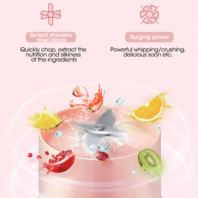 Rechargeable portable blender