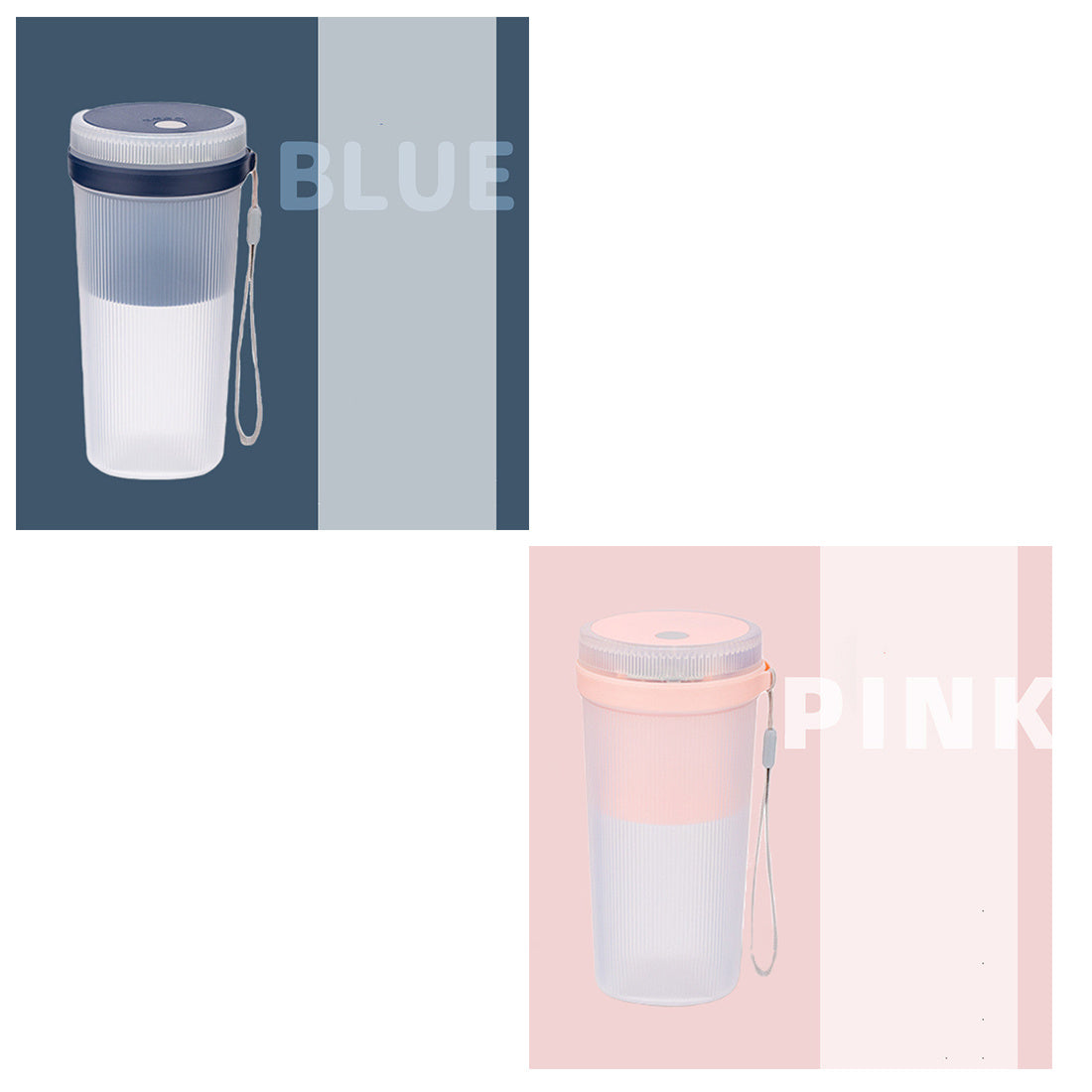 Rechargeable portable blender