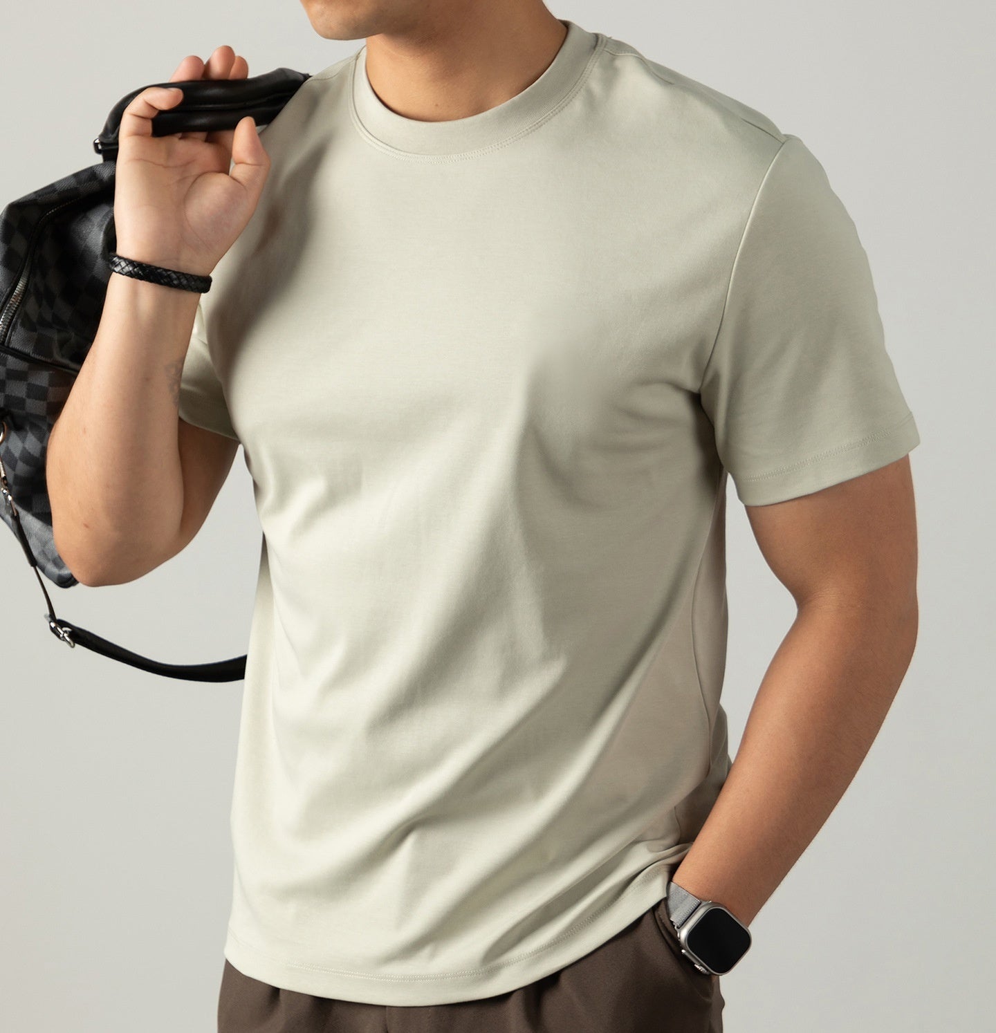 Men's Cotton Short-sleeved T-shirt