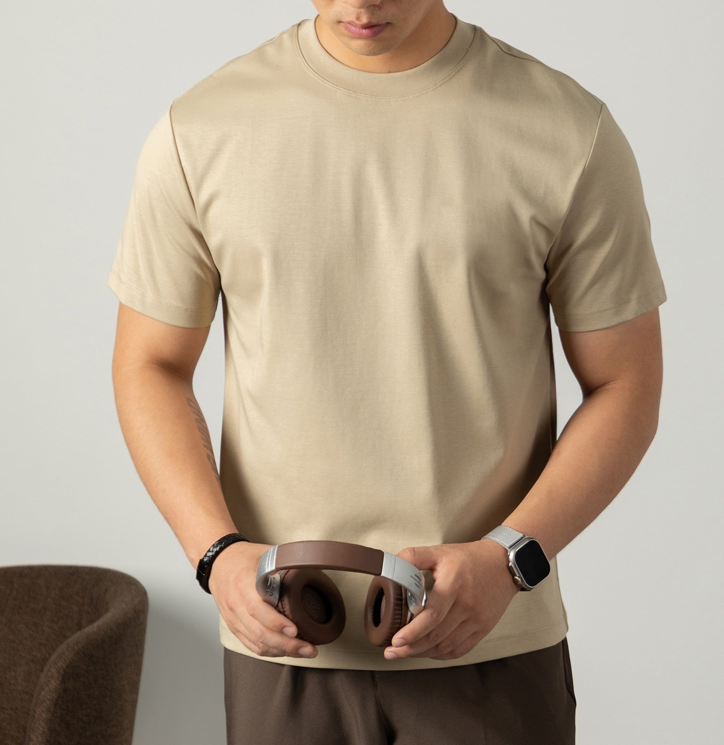 Men's Cotton Short-sleeved T-shirt